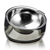 Felli Oblik spill-proof bowl with acrylic base reduces spills during feeding.