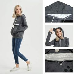 Felyong hoodie pocket snuggle captures cozy pet comfort.