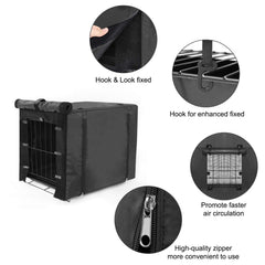 Femuar double-door design closeup highlights ventilation ports for airflow