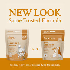 Fera Pets Immune Goat Milk topper on cat food to enhance meal appeal and digestion