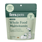 Fera Pets Whole-Food Multivitamin bottle pour supports overall pet wellness for dogs and cats.