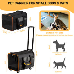 Ferrafay carrier fully assembled for smooth travel and storage.