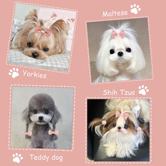 FGISAR dog ball bows bring festive charm to grooming