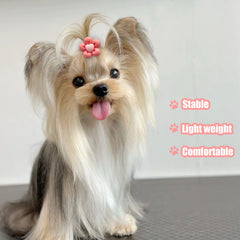 FGISAR puppy bowknot flowers add charm at parties or photoshoots.
