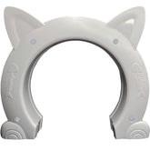 Fhiny cat door interior installation template demonstrates easy room-to-room access for pets