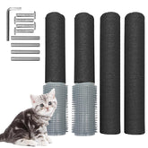 Fhiny cat scratching post replacement 15.7 inch shows durable sisal surface for claw care.