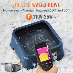 Ficuswin indicator light shows heating status for easy outdoor checks