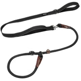 Fida 2in1 slip lead neck loop enables quick control training during walks.