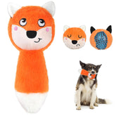 Fida 3-in-1 squeaky toy outer layer for aggressive chewers with crinkle sound