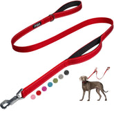 Fida 5ft heavy-duty leash with advanced easy hook for quick secure attachment.