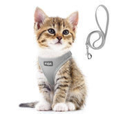 Fida cat harness escape-proof steps image shows secure step-in design for confident daily walks.
