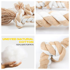 Fida dog rope toy in tug-war setup for bonding and interactive play.