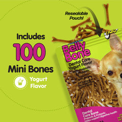 Fido Belly Bones v-groove design enables easy hold and gum massage