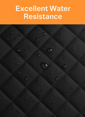 Fidozen non-slip back keeps cover in place for smooth rides