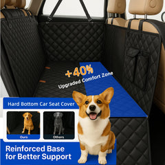 Fidozen waterproof dog hammock protects seats from mud and spills during adventures.
