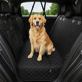 fidozen xl dog seat cover with visual mesh window enhances visibility and reduces travel anxiety