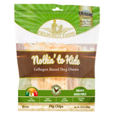 Fieldcrest Farms Nothin' to Hide Flip Chips chicken pack offers a long-lasting chew option.