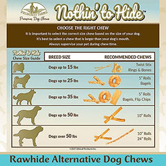 Fieldcrest Farms Nothin' to Hide three-pack shows 12 chews per piece in the set