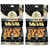 Fieldcrest Farms Nothing to Hide 3-inch wish bone dog chew promotes dental interest and digestibility.