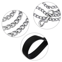 Filhome chew-proof chain material closeup emphasizing anti-chew construction