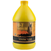 Finish Line U7 Gastric Aid Liquid bottle shown, a convenient herbal supplement for horses