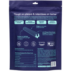 Finn Plaque Patrol chew texture close-up for plaque control benefits