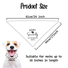 Fipsieneml dog bandana closeup polyester material shows soft, durable fabric