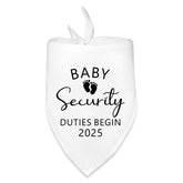 Fipsieneml dog bandana pregnancy announcement hero for memorable reveal photos