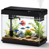 Fishkeeper 2-3G Smart Aquarium front view for easy desktop setup