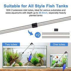 fishkeeper extension tubes reach deep and tight spaces easily