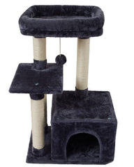 FISH&NAP Cute Cat Tree assembly creates a stable indoor play space.