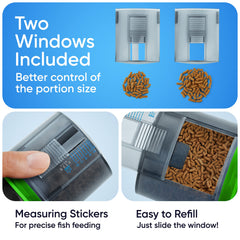 FISHNOSH small-tank setup image highlights easy setup for reliable daily routines