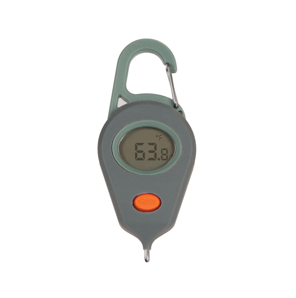 fishpond Riverkeeper thermometer body view, compact and rugged for outdoor fishing trips