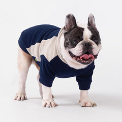 Fitwarm dog hoodie hood detail shows extra coverage and style.