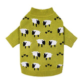 Fitwarm Funny Sheep Dog Sweater front view for cozy warmth