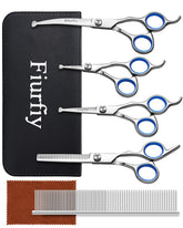 Fiurfiy 6-in-1 curved scissor for precise shaping and smooth finish.