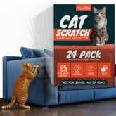 FixZilla cat scratch protector sofa guard safeguards upholstery while keeping decor discreet.