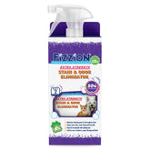 Fizzion bottle pour for quick spray-on stain treatment.