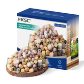 FKSC media filtrante 12 en 1 con cerámicos para acuario, filtración biológica estable