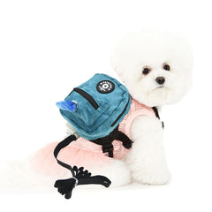 FLAdorepet harness shows leash attachment and secure chest strap
