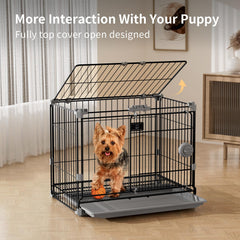 FLARUZIY two-entrance design crate for versatile access and interaction.