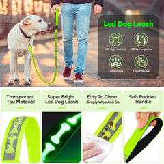 Flashseen USB Type-C rechargeable leash charges quickly