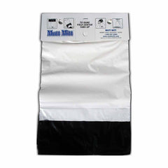 FLEXI Mutt Mitt bag displays 13x9 size for roomy waste containment.