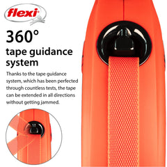 FLEXI Xtreme tape leash with tangle-free design reduces tangles during walks
