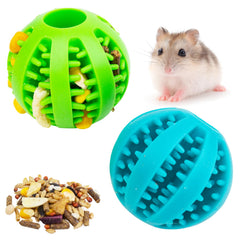 FlidRunest hamster foraging ball with eight troughs encourages mental stimulation