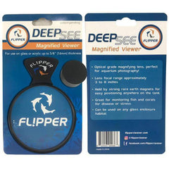 FL!PPER DeepSee 4in magnifier close-up of corals and fish details