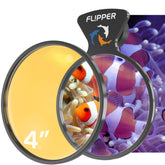 FL!PPER DeepSee orange filter attachment closeup for enhanced coral photography
