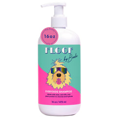 Floof by Brodie Everydog shampoo bottle front for easy at-home pet grooming.