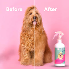 Floof by Brodie vanilla oat-milk scent evokes cozy aroma for dogs.