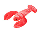Fluff & Tuff Manny Lobster body, 11-inch plush toy for gentle play and cuddling.